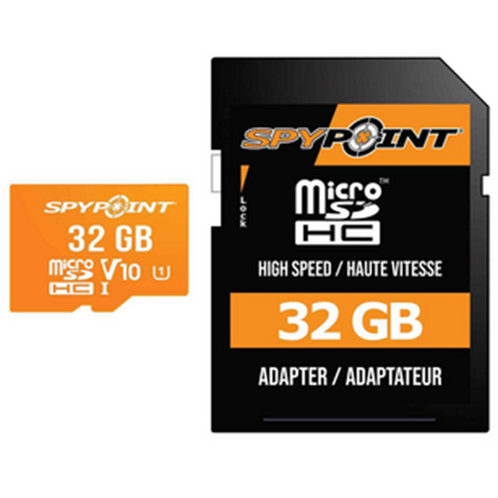SPYPOINT MICRO SD CARD 32GB CLASS 10 - Hunting Electronics